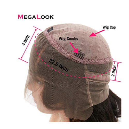Eurasian 100% Remy Cuticule Aligned 28 Inch Indian Human Hair Loose Curly Wave Lace 360 Front Wig